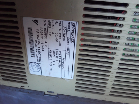 Yaskawa servo SGDB-20ADS 2.0 KW