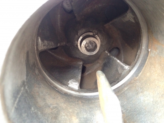 ขายหัวปั้มน้ำหอยโข่งคุณภาพสูง Ahlstrom made in U.S.A หัวโข่งปั้ม+ใบพัดสแตนเลส อย่างดี ขนาดเข้า 4นิ้ว ออก 2.5นิ้ว สภาพสวย หมุนนิ่มพร้อมใช้งาน