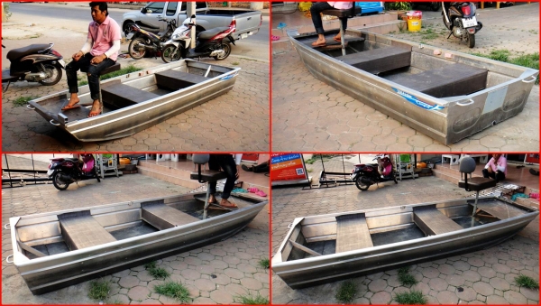 เรืออลูมิเมียม Kimple 330 Angler มือสองสวยๆ