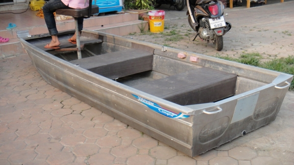 เรืออลูมิเมียม Kimple 330 Angler มือสองสวยๆ เรืออลูมิเมียม Kimple 330 Angler มือสองสวยๆ