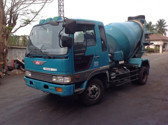 ขาย รถโม่ 3 คิว HINO สิงห์ไฮเทค เก่าญี่ปุ่น ขาย รถโม่ 3 คิว HINO สิงห์ไฮเทค เก่าญี่ปุ่น