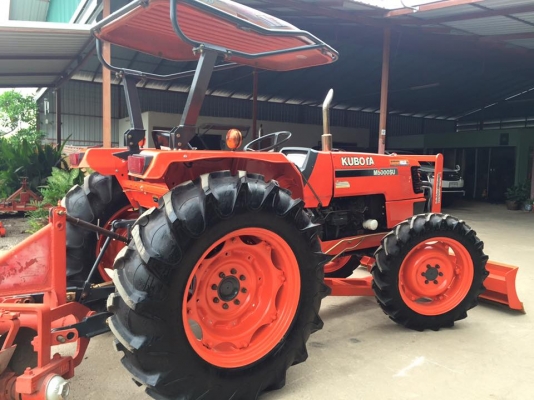 ขายรถไถ Kubota M5000 SU(4WD) พร้อมใบมีดและผานพรวน รถสวย พร้อมใช้งาน