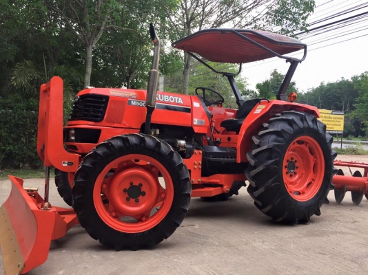 ขายรถไถ Kubota M5000 SU(4WD) พร้อมใบมีดและผานพรวน รถสวย พร้อมใช้งาน ขายรถไถ Kubota M5000 SU(4WD) พร้อมใบมีดและผานพรวน รถสวย พร้อมใช้งาน