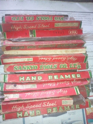 ขาย รีมเมอร์ SANKYO TOOLS CO LTD 5 - 8 มิล ของแท้ญี่ปุ่น ของใหม่แต่เก่าเก็บ