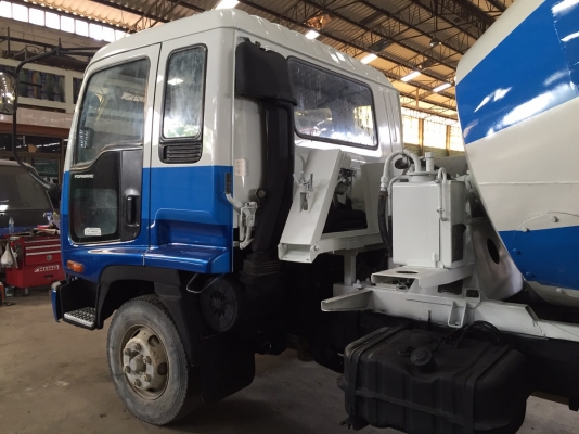 รถโม่3คิว...195แรง ISUZU FRR12JA-3602477 รถสวยมาก เล่มทะเบียนพร้อม.