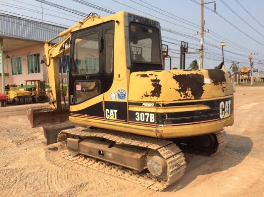 ขายรถแบคโฮ CAT 307B สภาพสวยพร้อมใช้ นำเข้าจากญี่ปุ่น มีVDOการทำงานครับ