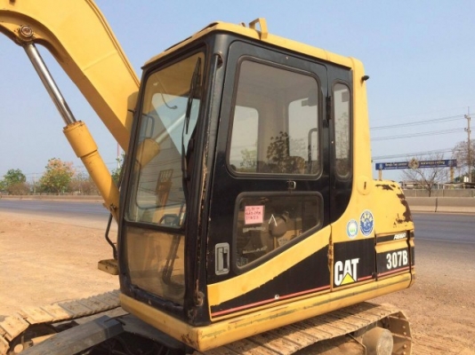 ขายรถแบคโฮ CAT 307B สภาพสวยพร้อมใช้ นำเข้าจากญี่ปุ่น มีVDOการทำงานครับ