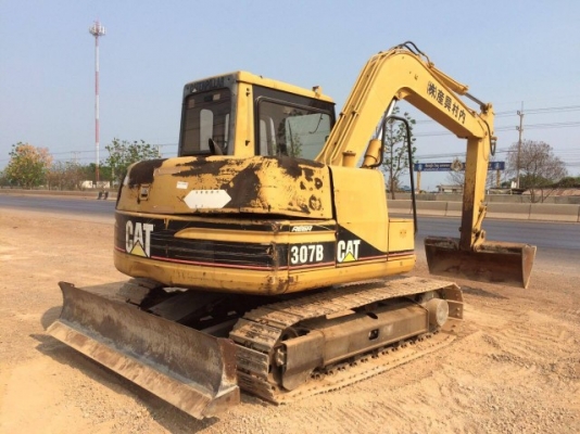 ขายรถแบคโฮ CAT 307B สภาพสวยพร้อมใช้ นำเข้าจากญี่ปุ่น มีVDOการทำงานครับ