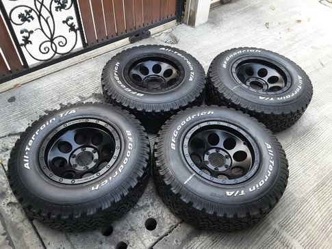 Lenso Max1 + BF All USA. 265/75/16 ปี13 สวยๆ 1ชุด