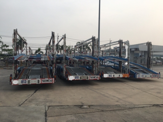 ขายHINOรถเทรลเลอร์บรรทุกรถยนต์ จำนวน 12 คัน