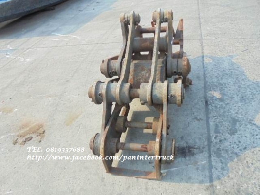 FROM JAPAN ตัวปากหนีบไม้/สลัก-อุปกรณ์รองรับ สำหรับรถขุดไซค์ 60,75,100,120 ราคาเพียง 29,500 บาท สนใจติดต่อ 0819337688