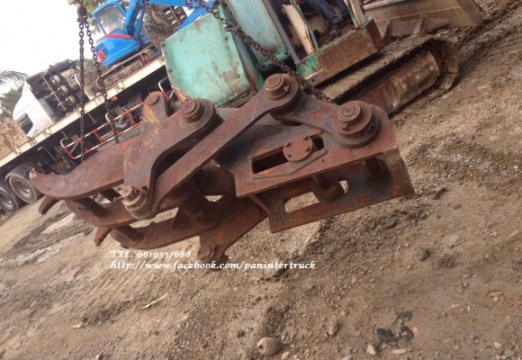 FROM JAPAN ตัวปากหนีบไม้/สลัก-อุปกรณ์รองรับ สำหรับรถขุดไซค์ 60,75,100,120 ราคาเพียง 29,500 บาท สนใจติดต่อ 0819337688