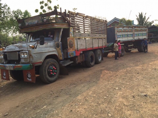 ขายพ่วงแม่ลุกดั้ม. เครื่อง195โบอินเตอร์. 2เพลาดั้ม. แม่ลุก เบรคทิฟฟี่