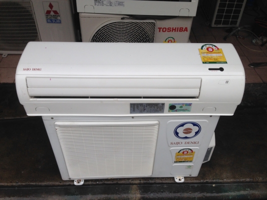 **** ขายแอร์ SAIJO DENKI 12500 BTU สภาพสวย (1)****