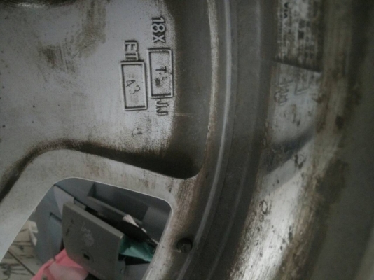 ล้อแท้ weds sport japan รุ่น bellona EUROLINE หน้าตื้นหลังลึก 18หน้า7.5หลัง8 5รู114