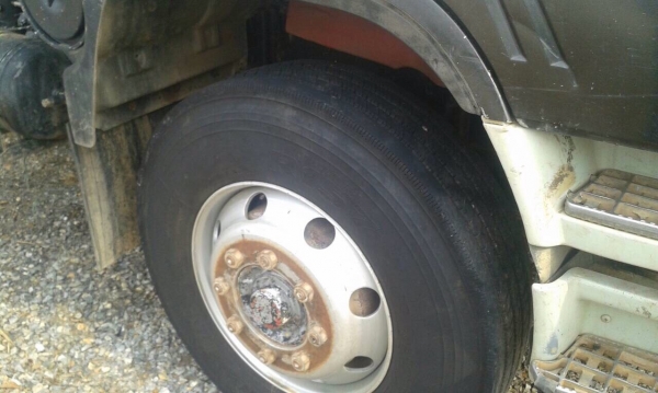 ขายรถพ่วงดัมพ์ Hino 3M เครื่องเดิม 240 แรง ปี 43 ลูก 3 เพลา พร้อมใช้งาน