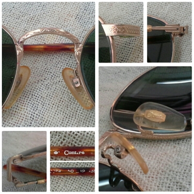 แว่นตาผู้ดีอังกฤษทรง 'หยดน้ำ-จอห์น เลนนอน' CONTINENTAL made in UK