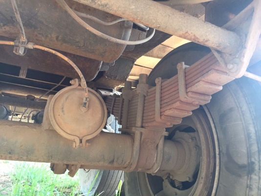 ขายรถพ่วงไม่ดัมพ์ PROFIA เครื่อง P11C-320 แรง ปี 39 กระบะไม่ดัมพ์ ลูก 3 เพลายัดยาว 6.50 เมตร ติดแก๊ส ngv 12 ถัง