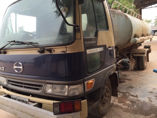 HINO KM 779 รถน้ำเครื่อง 1w ปั้มลมเกียร์ 1W เบรคทิฟฟี่ หัวไฮเทก ถังน้ำ 12000 ลิตร เอกสารทะเบียน พร้อมโอน