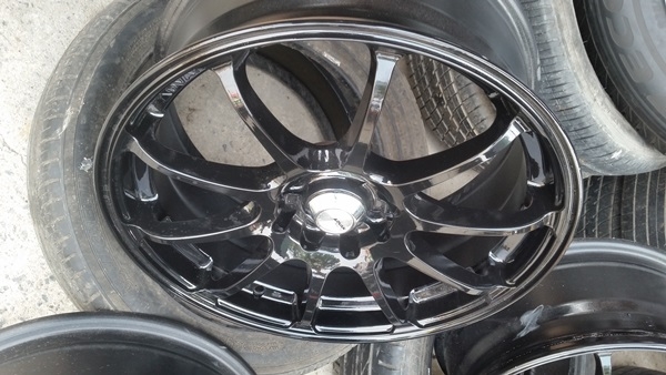 ขายล้อ ADVAN RSขอบ17 4รู100-114 กว้าง7 ET40  4 ล้อ