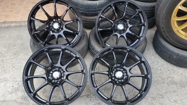 ขายล้อ ADVAN RSขอบ17 4รู100-114 กว้าง7 ET40  4 ล้อ