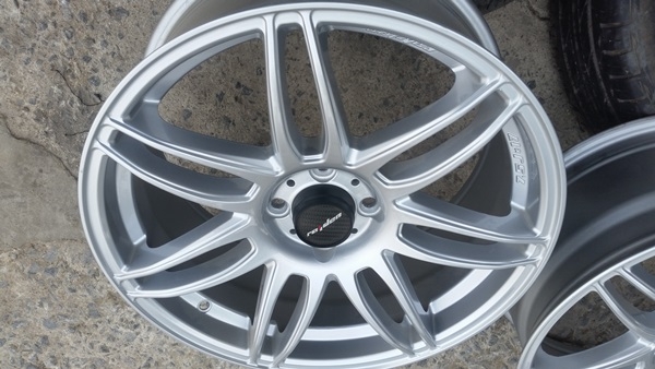 ขายล้อProject D Spec17 4รู100หน้า7.5 ET45   4 ล้อ