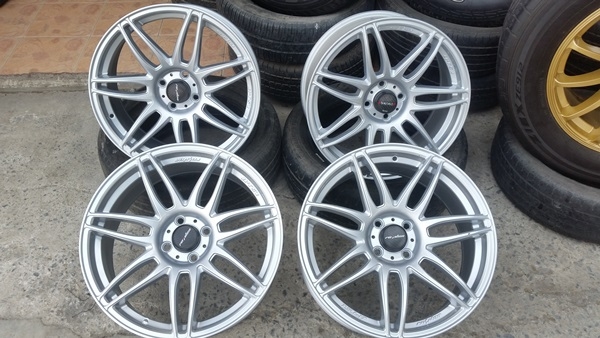 ขายล้อProject D Spec17 4รู100หน้า7.5 ET45   4 ล้อ