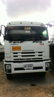 ขายรถบรรทุก 22 ล้อ พ่วงแม่ลูก-ดั๊มพ์ ยี่ห้อ ISUZU DEGA FXZ 360 แรงม้า ปี 2556  ( การันตีรถสวยจริงๆ  เจ้าของขายเอง )