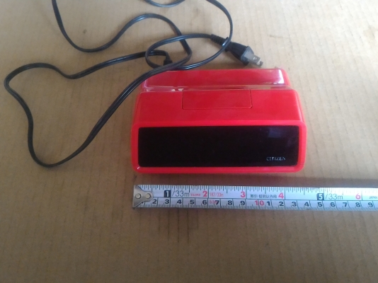 นาฬิกาดิจิตอล CITIZEN แบบตั้งโต็ะตัวเลขแสดงผลสีเขียวเห็นชัด แสดงเวลา ปลุก