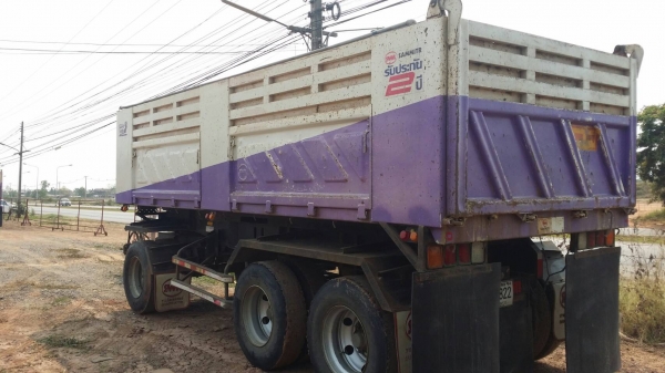 ขายรถบรรทุก 22 ล้อ พ่วงแม่ลูก-ดั๊มพ์ ยี่ห้อ ISUZU DEGA FXZ 360 แรงม้า ปี 2556  ( การันตีรถสวยจริงๆ  เจ้าของขายเอง )