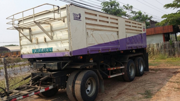 ขายรถบรรทุก 22 ล้อ พ่วงแม่ลูก-ดั๊มพ์ ยี่ห้อ ISUZU DEGA FXZ 360 แรงม้า ปี 2556  ( การันตีรถสวยจริงๆ  เจ้าของขายเอง )