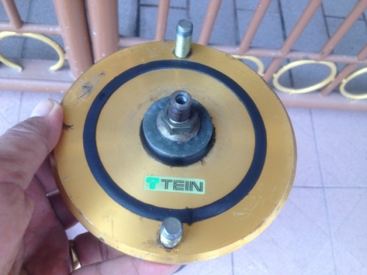 โช้ค TEIN กระบอกทองอะลูมิเนียมเก่าญี่ปุ่นเเท้สภาพสวยเเห้งๆเอาไปเเปลงใส่รถได้