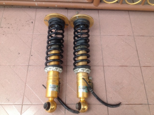 โช้ค TEIN กระบอกทองอะลูมิเนียมเก่าญี่ปุ่นเเท้สภาพสวยเเห้งๆเอาไปเเปลงใส่รถได้