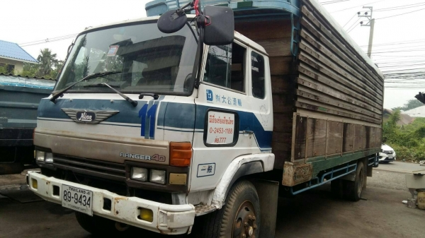 หกล้อ ฮีโน่ FF3H195 ปี39 วางหัว FL18  ช่วงยาว7.20ม ยาง900 สภาพดีสวยเดิมๆพร้อมใช้งาน ทะเบียนพร้อมโอน