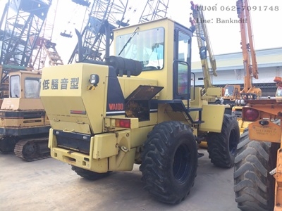 KOMATSU WA100-1#33107 รถนอกนำเข้าจากญี่ปุ่นไม่เคยใช้ในไทย 100\% ใช้งาน 8000 ชม. สภาพดีสวยๆเลย ใช้งานได้ทันที  ธีรเทพ 062-7091748 Line : Bankndtt