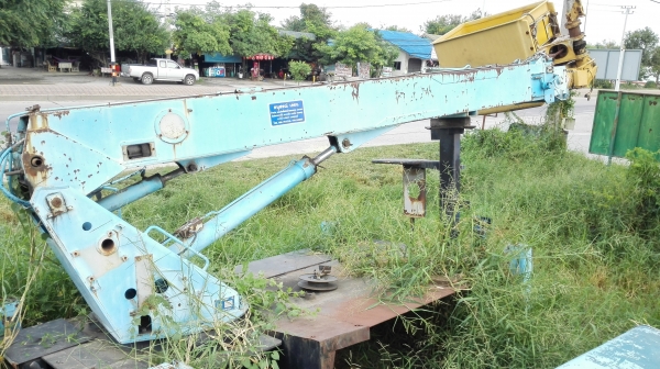 Sell> เครนกระเช้า NICHI Made in JAPAN ยกสูง 18 เมตร.อุปกรณ์ ขา คอนโทรล ชุดไฮดรอลิคปั้ม มาครบพร้อมใช้งาน!!