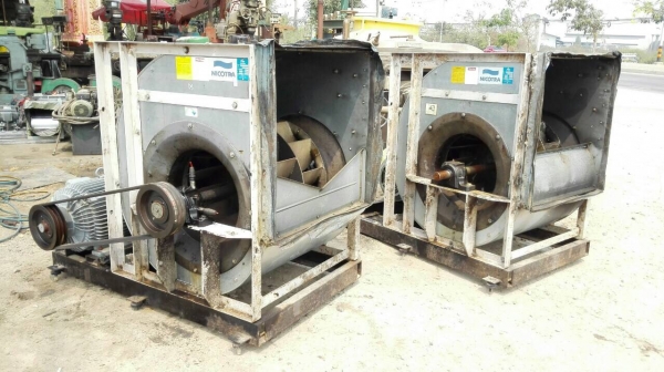 Sell> โบวเวอร์ขนาดใหญ่ NICOTRA มอเตอร์ Mitsubishi 30 HP. 380V. ใบพัด 28" แบบ 2 ชั้น สภาพสวยหมุนนิ่มพร้อมใช้.