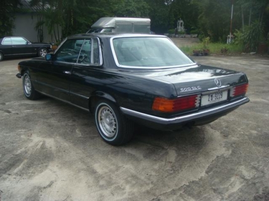 ขาย BENZ W107-450SLC ปี 1989 ไม่มีผุ เครื่องเดิม (ของใหม่แท้) สวยๆและเดิมๆ ขาย BENZ W107-450SLC ปี 1989 ไม่มีผุ เครื่องเดิม (ของใหม่แท้) สวยๆและเดิมๆ