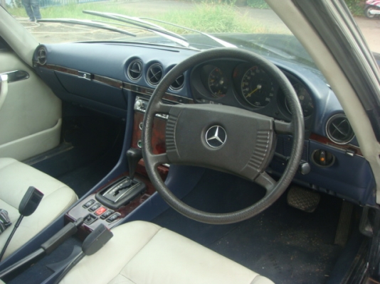 ขาย BENZ W107-450SLC ปี 1989 ไม่มีผุ เครื่องเดิม (ของใหม่แท้) สวยๆและเดิมๆ