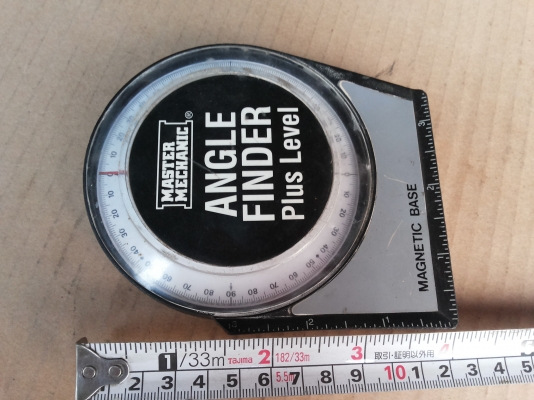 ตัววัดแสดงค่าความเอียง ค่ามุม พร้อมฐานยึดแบบแม่เหล็ก แสดงค่าความเอียงเป็นองศา