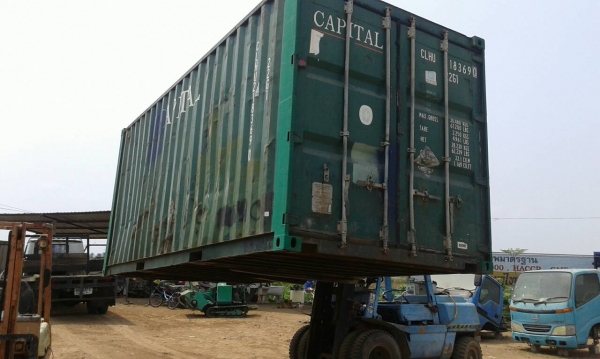 ขาย ตู้คอนเทนเนอร์ ตู้บรรทุกสินค้า ข้างในบุด้วยเหล็กอย่างดี ขนาด 20 ฟุต สภาพสวยๆ ครับ ขาย ตู้คอนเทนเนอร์ ตู้บรรทุกสินค้า ข้างในบุด้วยเหล็กอย่างดี ขนาด 20 ฟุต สภาพสวยๆ ครับ