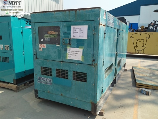 ขาย! DENYO DCA300ESK 5303ชม. เครื่องปั่นไฟเก่าญี่ปุ่นไม่เคยใช้งานในไทยครับ