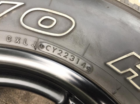 ขายล้อbradley v 16x8 off 0 ยางToyo japan 265/70/16 ยางปี14 ดอกเต็ม