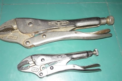 ขายคีมล็อกVise Grip Petersen10WR Made in USA.งานเก่ามือสองรุ่น3แถว