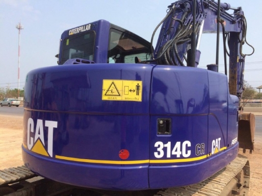 ขายรถแบคโฮ CAT 314C CR ปี2005 สภาพสวยพร้อมใช้ นำเข้าจากญี่ปุ่น มีVDOการทำงานครับ