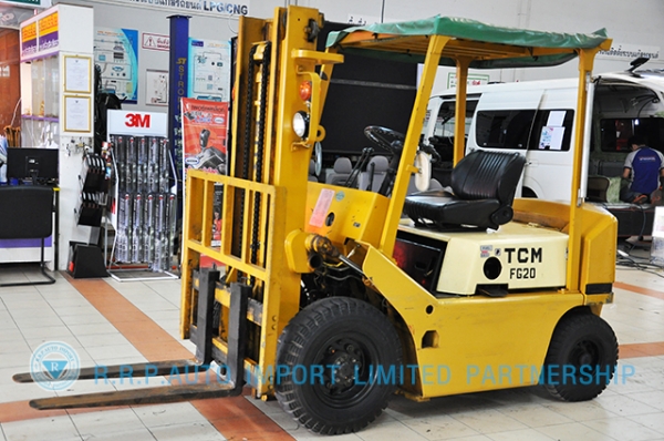 ขายรถโฟล์คลิฟท์มือสอง TCM รุ่น FG20N8-29110179 ราคา 145,000 บาท นำเข้าจากประเทศญี่ปุ่น 100\% ไม่เคยใช้งานในประเทศไทย