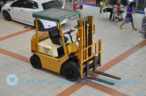 ขายรถโฟล์คลิฟท์มือสอง TCM รุ่น FG20N8-29110179 ราคา 145,000 บาท นำเข้าจากประเทศญี่ปุ่น 100\% ไม่เคยใช้งานในประเทศไทย