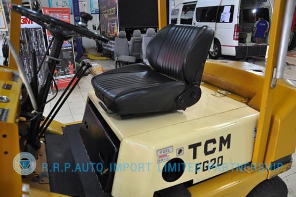 ขายรถโฟล์คลิฟท์มือสอง TCM รุ่น FG20N8-29110179 ราคา 145,000 บาท นำเข้าจากประเทศญี่ปุ่น 100\% ไม่เคยใช้งานในประเทศไทย