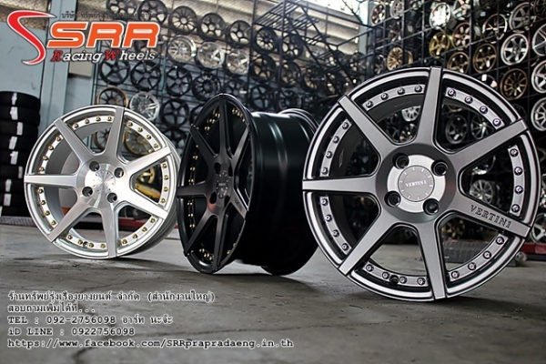 ล้อใหม่ VERTINI HK37 ขอบ15 4H100 ราคาพิเศษ