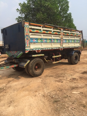 ลุกพ่วง2คานดั้ม. ยางเตม. กะบะเหล็กสวยงามมากๆ